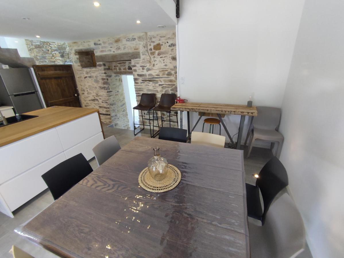 Conviviale - Longere Lumineuse - Charme & Nature Bains-sur-Oust 外观 照片