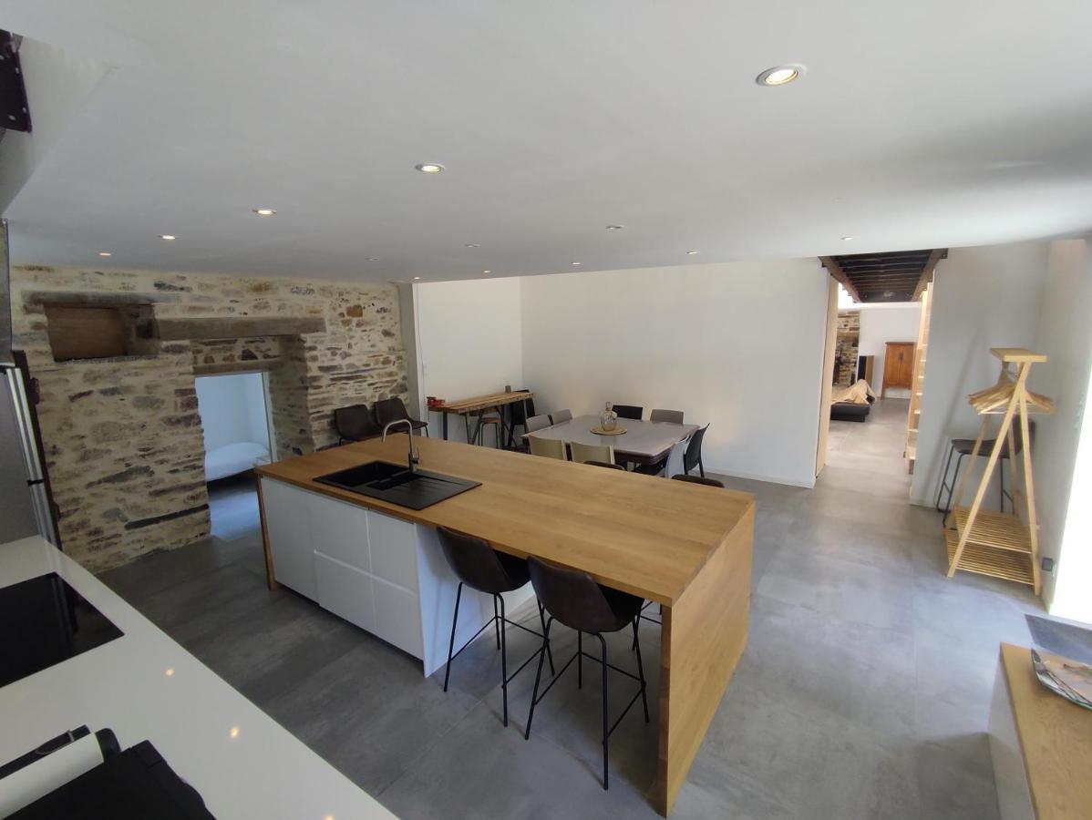 Conviviale - Longere Lumineuse - Charme & Nature Bains-sur-Oust 外观 照片