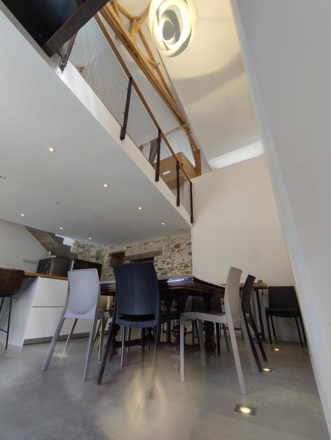 Conviviale - Longere Lumineuse - Charme & Nature Bains-sur-Oust 外观 照片